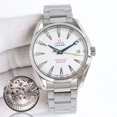 Omega Seamaster 150M 2824 Movement 41MM Silver Stainless Steel Men Mechanical Watch